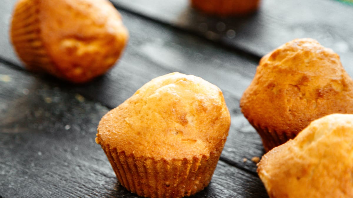 Muffins de queso.