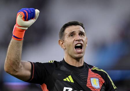 Emiliano Dibu Martínez. Foto: Reuters