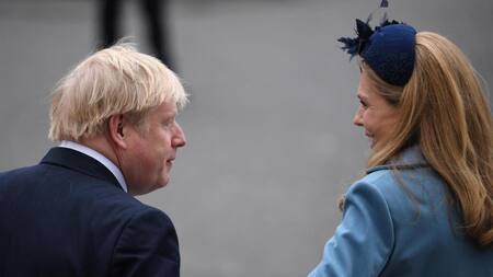 Boris Johnson se casó en secreto con su novia Carrie Symonds, Foto: EFE