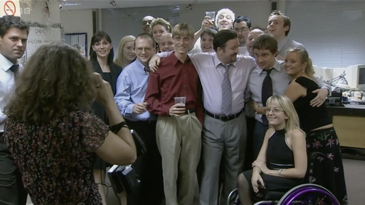 The Office, versión británica. Foto: Captura.