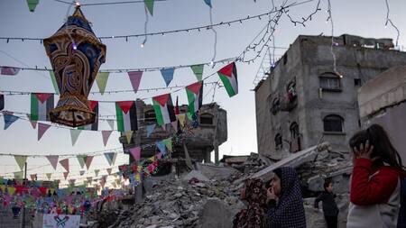 Gaza espera una tregua entre Israel y Hamás. Foto: EFE/Haitham Imad