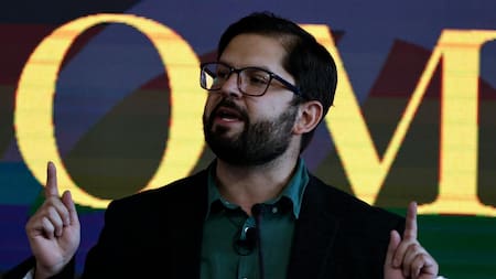 Gabriel Boric, presidente de Chile. Foto: efe.