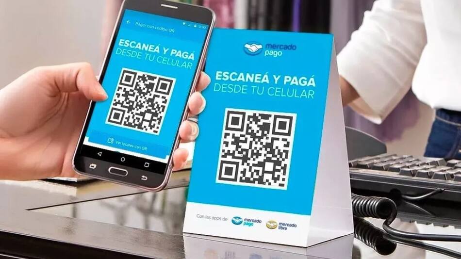 Pago con QR de Mercado Libre. Fuente: Captura.