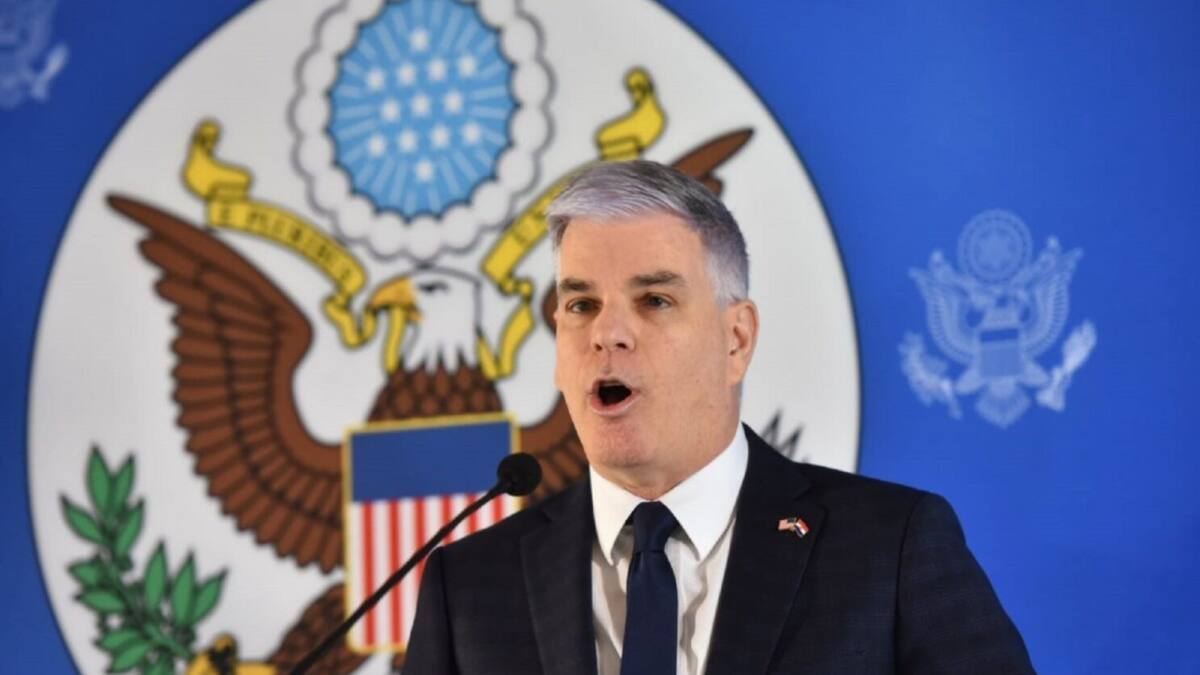 Marc Ostfield, embajador de Estados Unidos en Paraguay. Foto: Reuters.