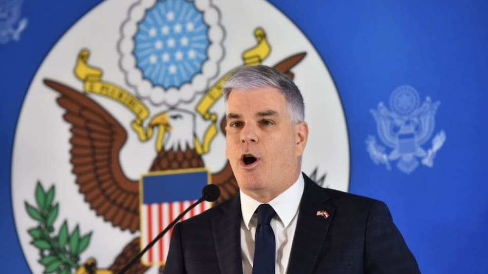 Marc Ostfield, embajador de Estados Unidos en Paraguay. Foto: Reuters.