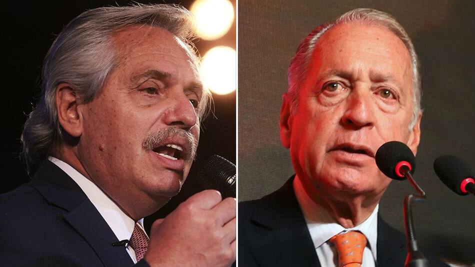 Alberto Fernández y Daniel Funes de Rioja, Gobierno, UIA, NA