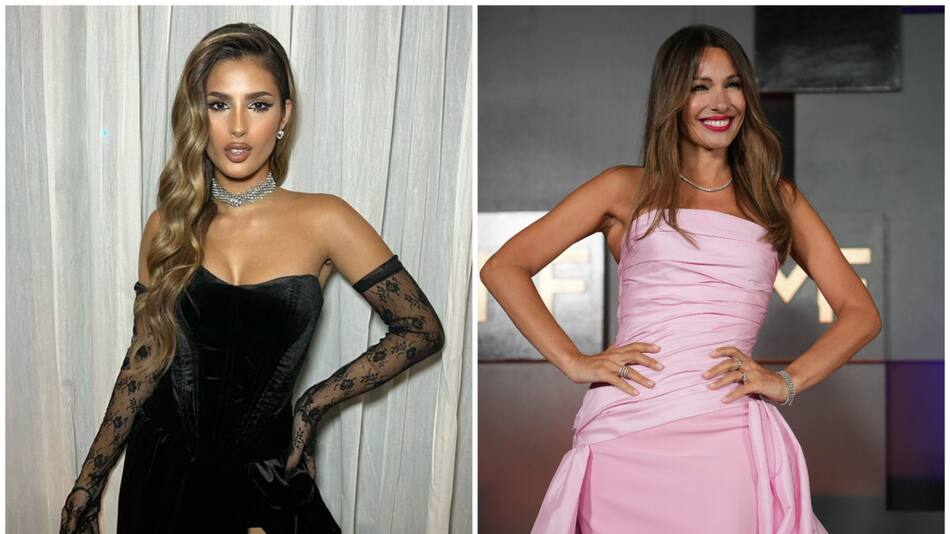 Julieta Poggio y Pampita en los Martín Fierro. Foto: Instagram/poggiojulieta - NA.