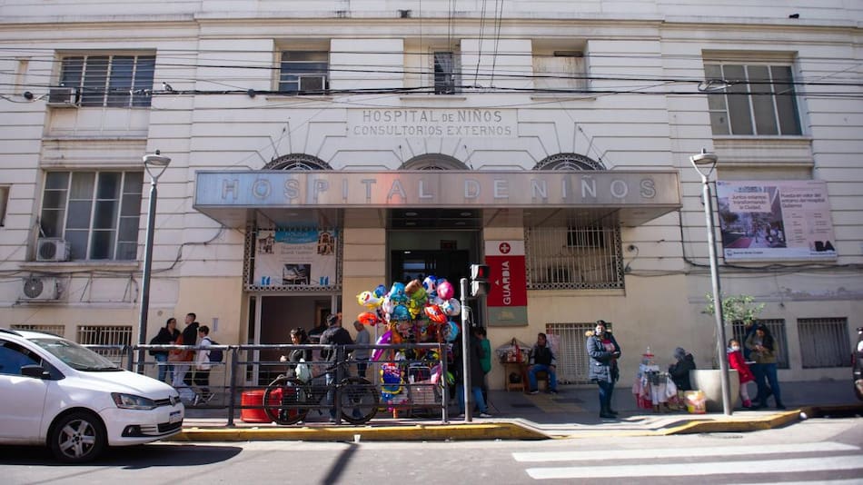 Hospital de Niños Ricardo Gutiérrez. Foto: Télam.