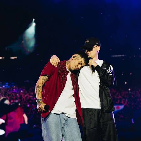 Duki y Bizarrap en el Buenos Aires Trap. Foto: IG @bsastrap