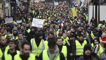 Manifestaciones chalecos amarillos - París