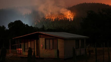 Incendios en Chile, Reuters