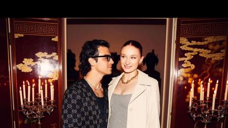 Sophie Turner y Joe Jonas. Foto Instagram.