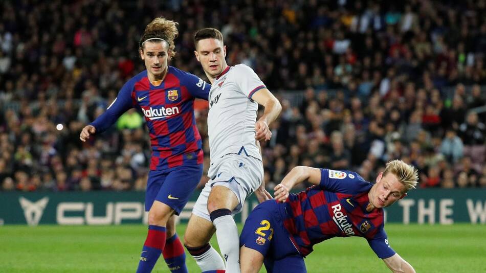 Barcelona vs Levante, La Liga, REUTERS