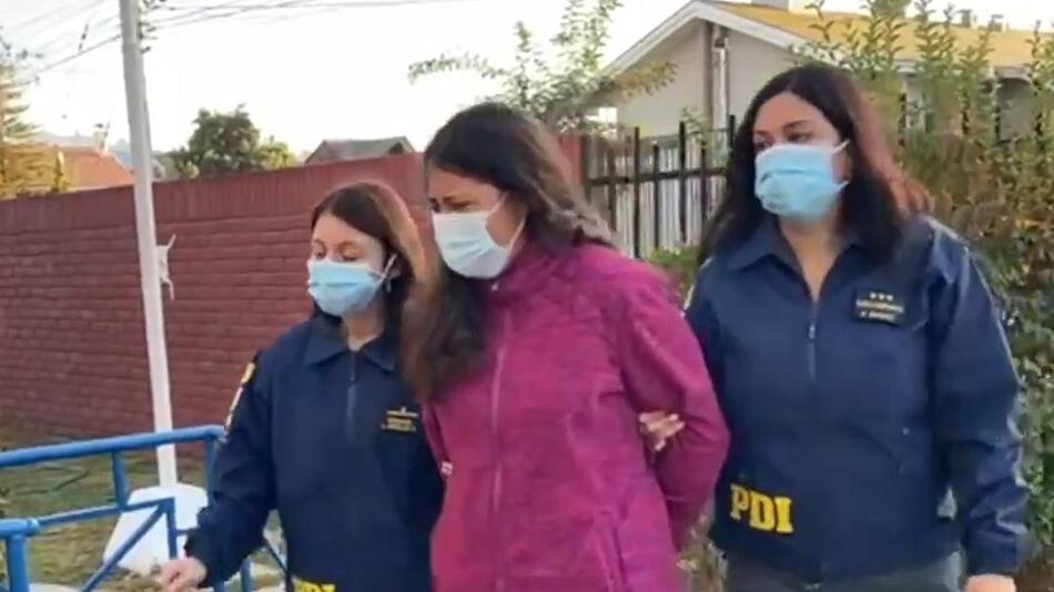 Mujer detenida por asesinato de su hijo en Chile
