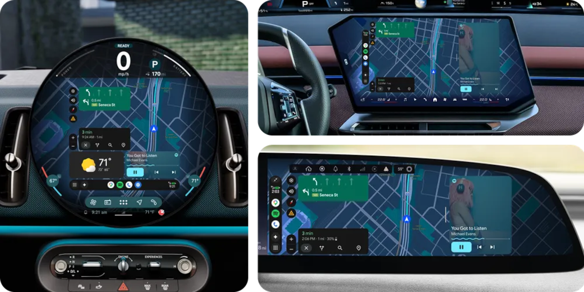 Mejoras de Google para autos inteligentes.