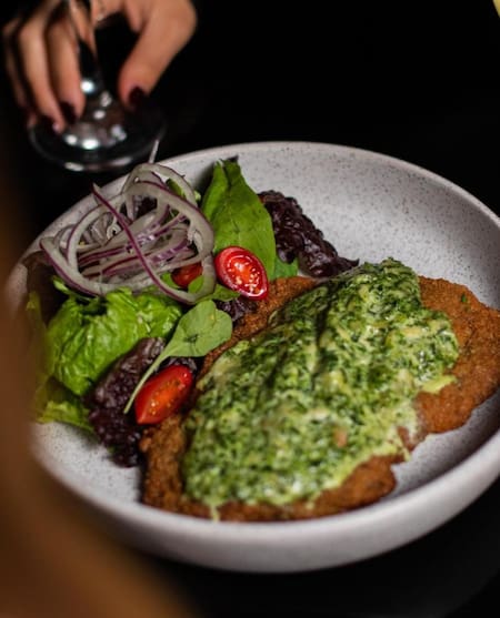 Milanesa de "Felino". Foto: Instagram / felinosanisidro.