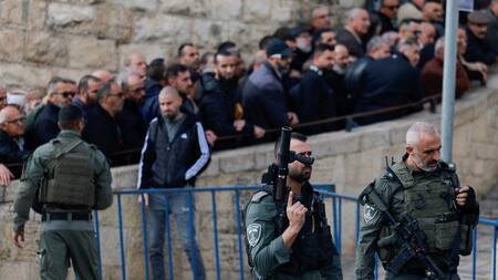 Policía israelí. Foto: Reuters
