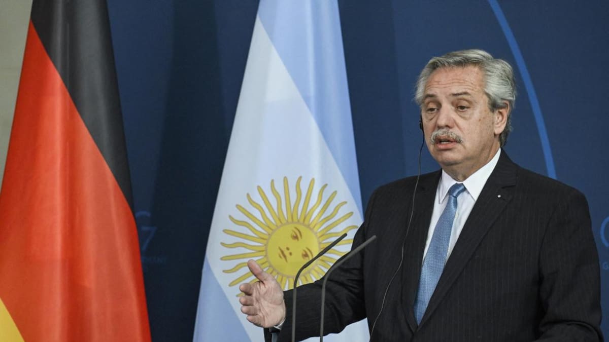 Alberto Fernández. Foto: AFP.