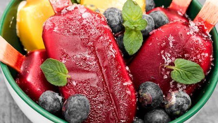 Helado saludable.