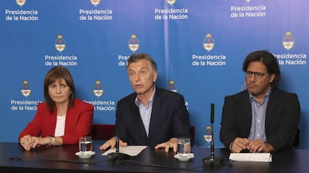 Conferencia de Macri, NA