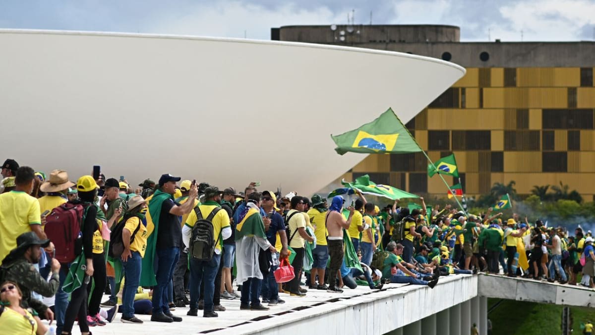 Intento de golpe de Estado en Brasil. Foto: EFE