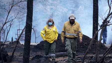 Incendios en la Patagonia, NA