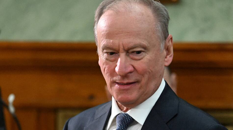 Nikolái Pátrushev, jefe del Consejo de Seguridad de Rusia. Foto: REUTERS.