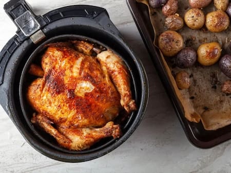 Cocinar con la freidora de aire es sencillo. Fuente: Unsplash.