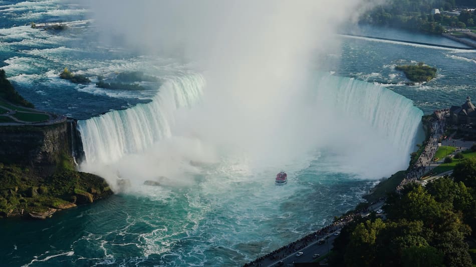 Cataratas del Niágara. Foto: Unsplash.