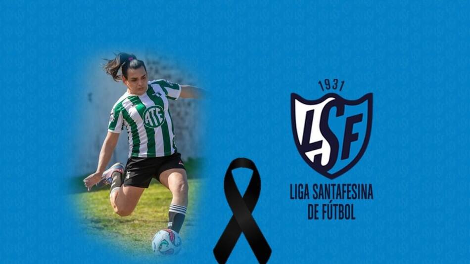 La Liga Santafesina despidió a Narela Gómez, primera jugadora trans. Foto: Instagram @ligasantafesin