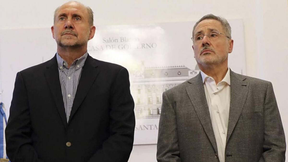 Omar Perroti y Marcelo Sain