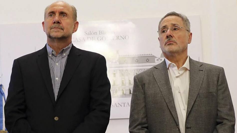 Omar Perroti y Marcelo Sain