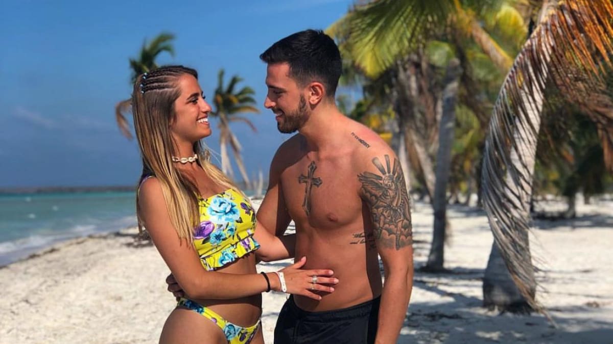 Sabrina Cortez y su novio, Brian Fernández. Foto: @ bdfernandez
