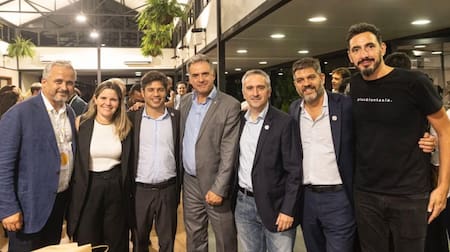 Axel Kicillof se reunió con Yamandú Orsi, presidente de Uruguay