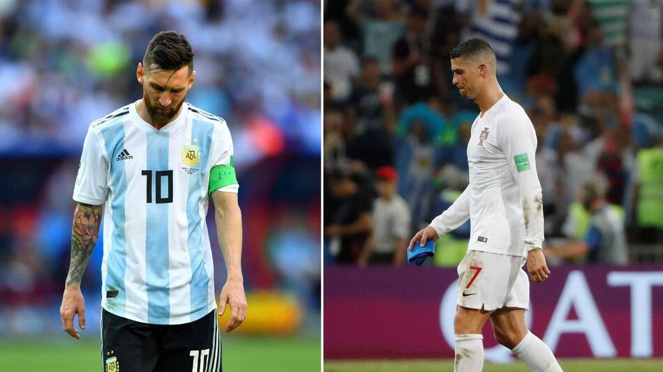 Lionel Messi y Cristiano Ronaldo (Reuters)