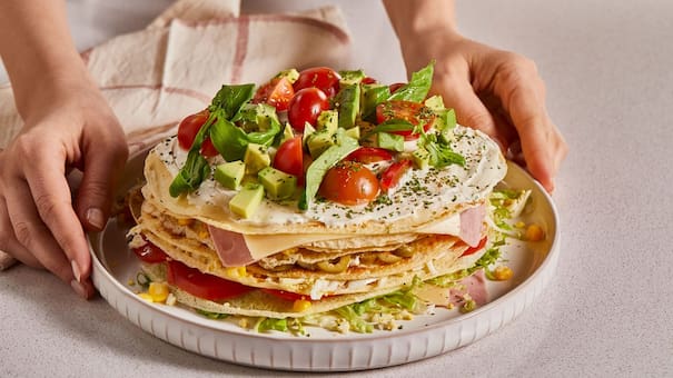 Torre de panqueques: la fresca y versátil receta para sorprender a todos tus familiares en Año Nuevo