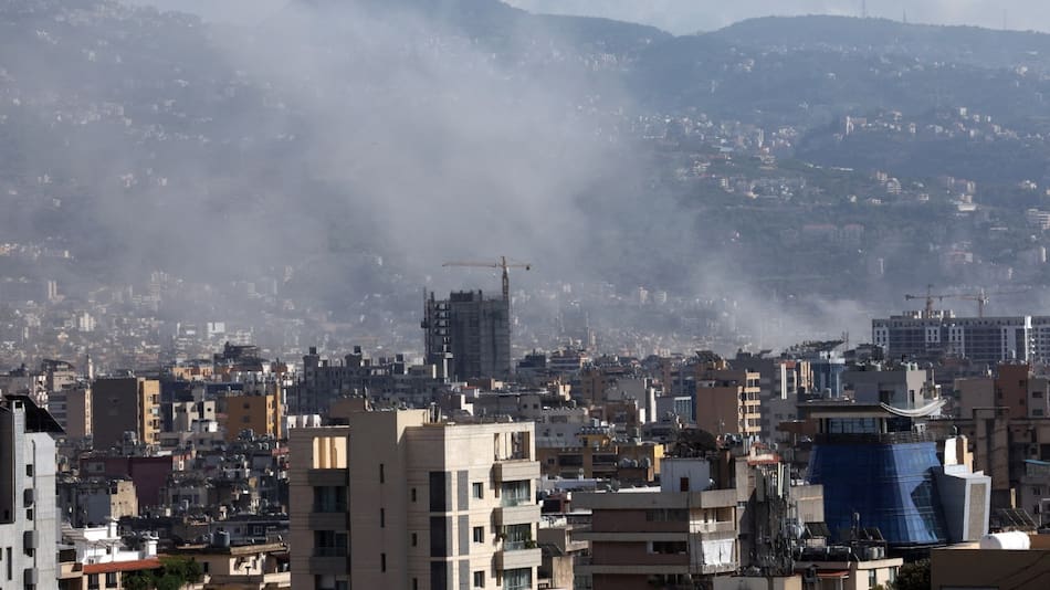 Nuevo ataque de Israel en el Líbano. Foto: Reuters.