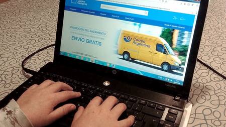 Correo Argentino las estafas virtuales. Foto: Telam