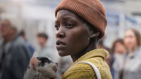 Un lugar en silencio: Día uno. Foto: captura Netflix.