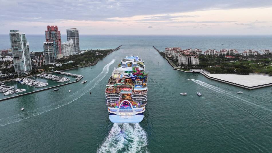 Royal Caribbean's Icon of the Seas. Foto Reuters.