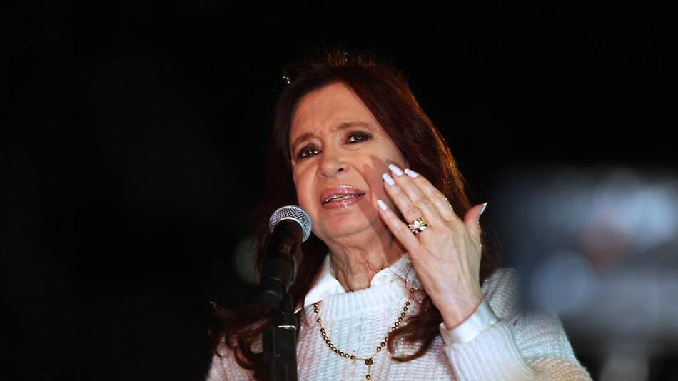 Cristina Kirchner, vicepresidenta. Foto: NA