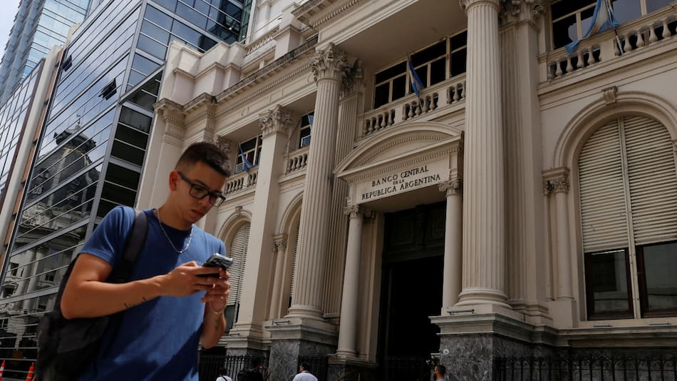 Riesgo país, Banco Central. Reuters