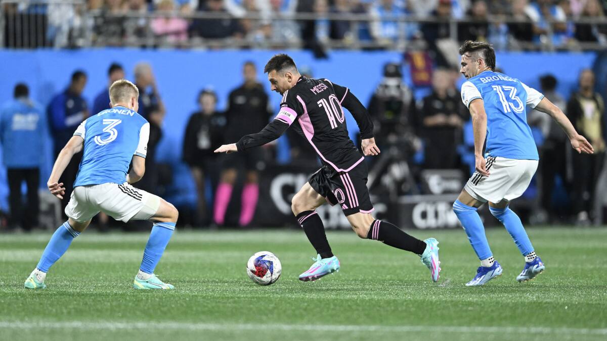 Lionel Messi, MLS. Foto: Télam