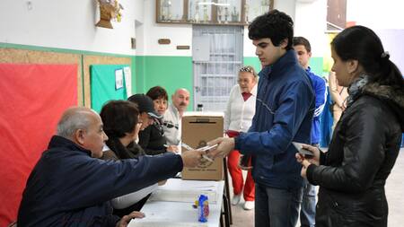 Autoridad de mesa. Foto: NA.