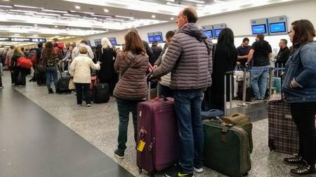 Demoras y cancelaciones en Aeroparque