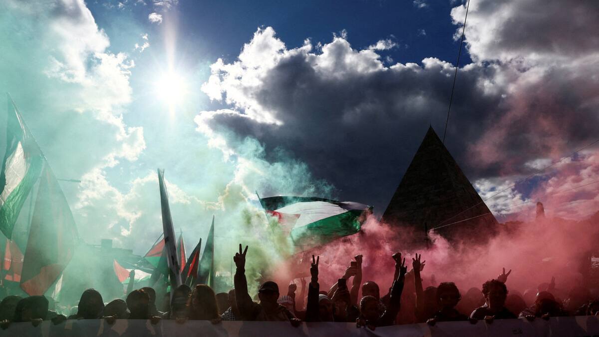 Manifestaciones propalestina en todo el mundo. Foto: Reuters.