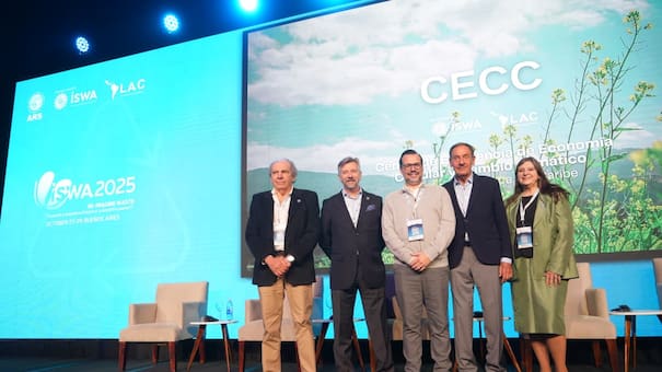 Se lanzó el Centro de Excelencia en Cambio Climático y Economía Circular para América Latina durante el Congreso ISWA 2025