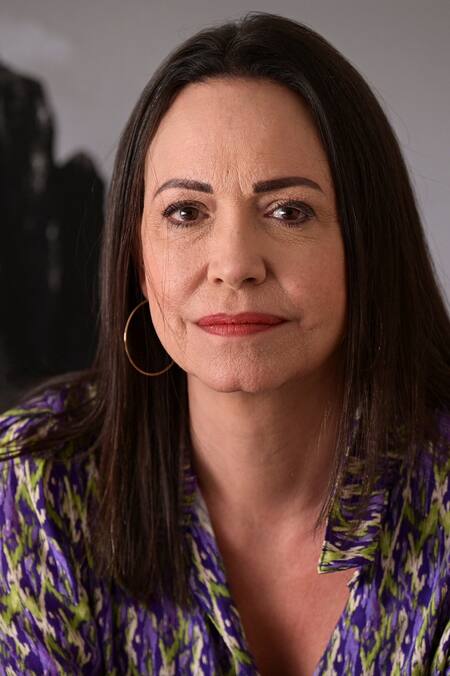 María Corina Machado. Foto: Reuters.