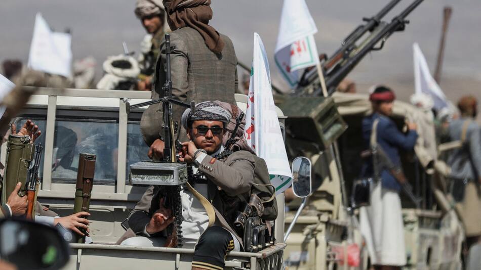 Hutíes de Yemen. Foto: Reuters.