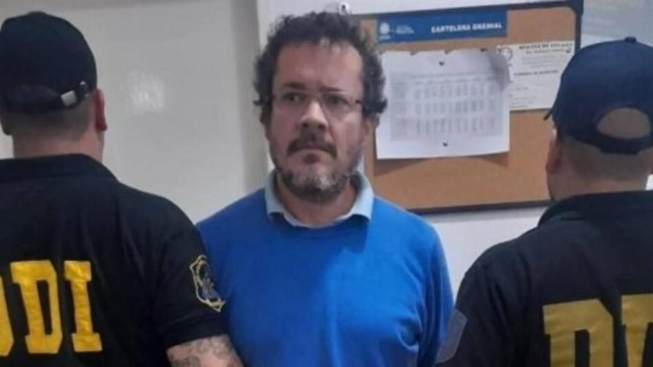 Detención de Martín del Río. Foto: Policía